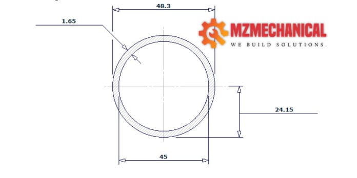 pipe dn40 sch 5 1 1 2 inch