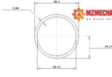 pipe dn40 sch 80s 1 1 2 inch