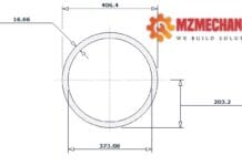 pipe dn400 sch 60 16 inch