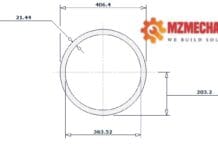 pipe dn400 sch 80 16 inch