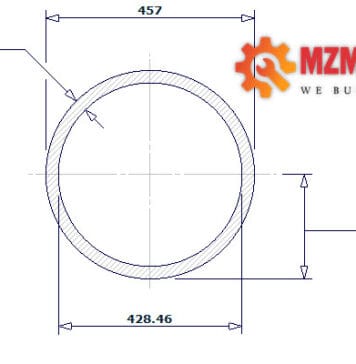 pipe dn450 sch 40 18 inch