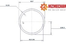 pipe dn450 sch 40s 18 inch