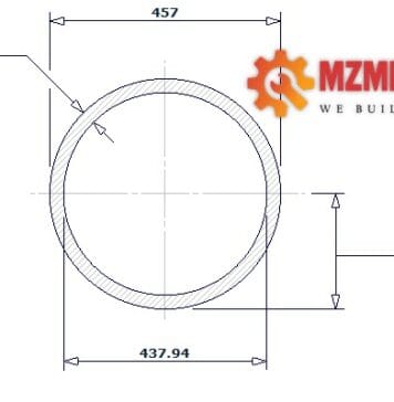 pipe dn450 sch std 18 inch