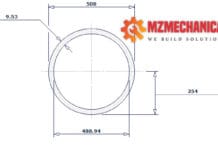 pipe dn500 sch 20 20 inch