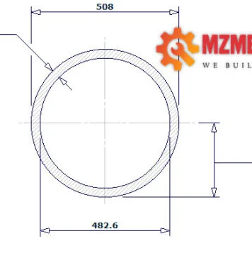 pipe dn500 sch 30 20 inch