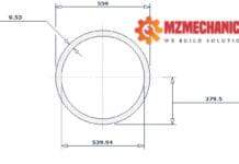 pipe dn550 sch 20 22 inch