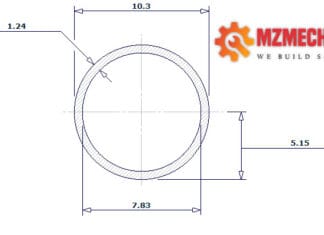 pipe dn6 sch 10s 1 8 inch