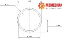 pipe dn6 sch std 1 8 inch