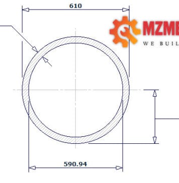 pipe dn600 sch 20 24 inch