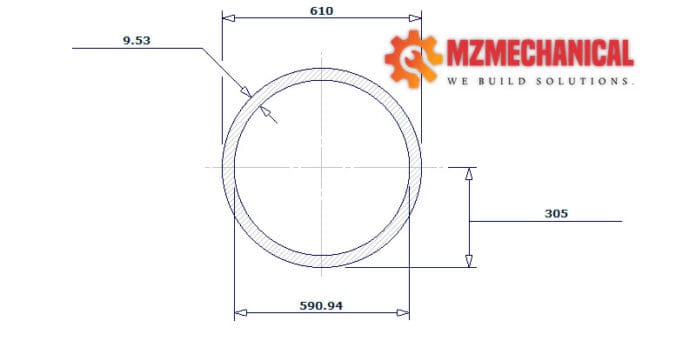 pipe dn600 sch 20 24 inch