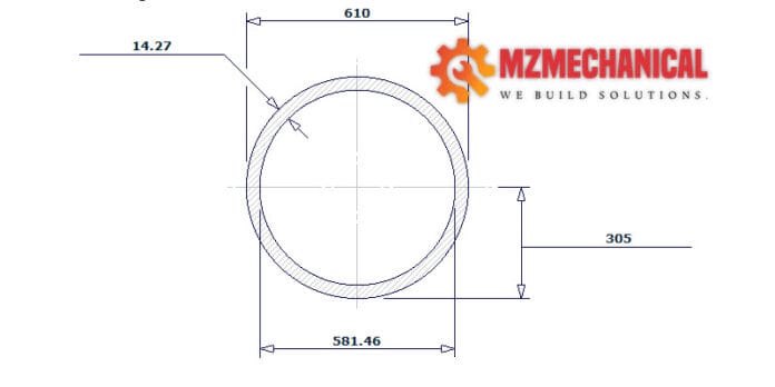 pipe dn600 sch 30 24 inch