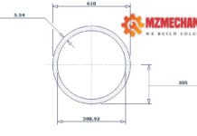 pipe dn600 sch 5 24 inch