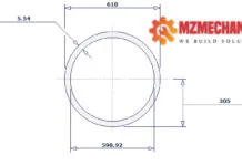 pipe dn600 sch 5 24 inch