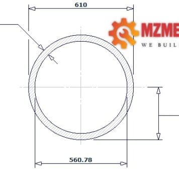 pipe dn600 sch 60 24 inch