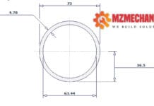 pipe dn65 sch 30 2 1 2 inch