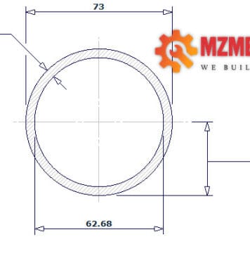 pipe dn65 sch 40 2 1 2 inch