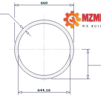 pipe dn650 sch 10 26 inch