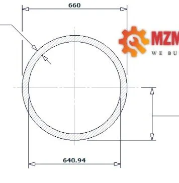 pipe dn650 sch std 26 inch