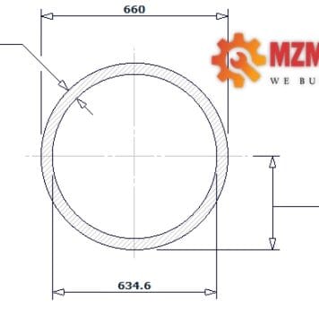 pipe dn650 sch xs pipe 26 inch