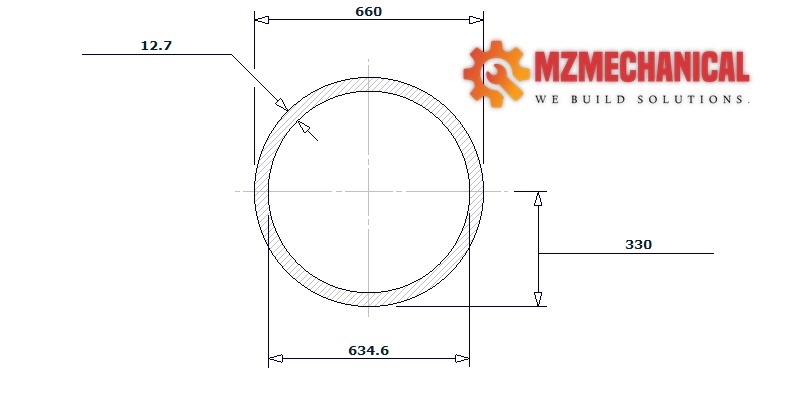 Schedule XS Pipe DN650 26 Inch MZMECHANICAL