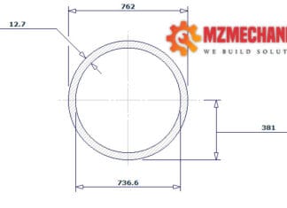 pipe dn750 sch 20 30 inch