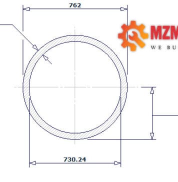 pipe dn750 sch 30 30 inch