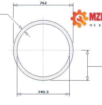 pipe dn750 sch 5 30 inch