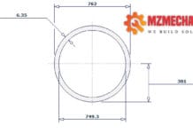 pipe dn750 sch 5s 30 inch