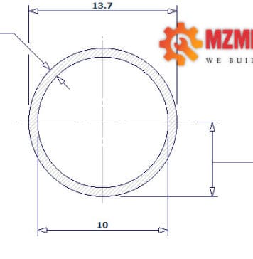 pipe dn8 sch 30 1 4 inch