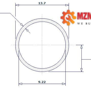 pipe dn8 sch 40 1 4 inch