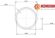 pipe dn8 sch 80 1 4 inch