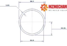 pipe dn80 sch 10 3 inch