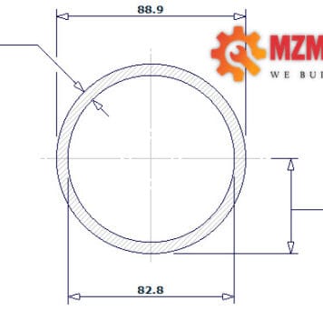 pipe dn80 sch 10 3 inch