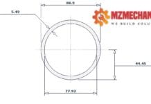 pipe dn80 sch std 3 inch