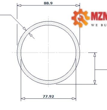 pipe dn80 sch std 3 inch