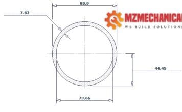 pipe dn80 sch xs pipe 3 inch