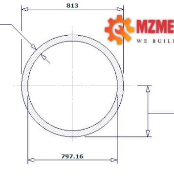 pipe dn800 sch 10 32 inch