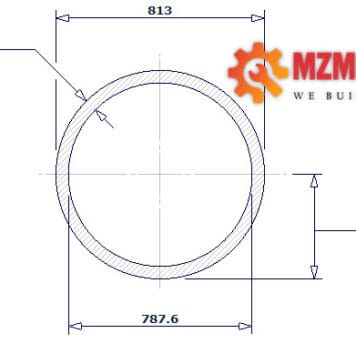 pipe dn800 sch 20 32 inch