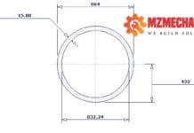 pipe dn850 sch 30 34 inch