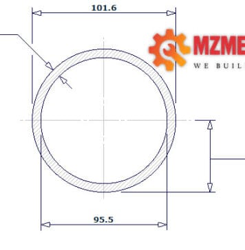 pipe dn90 sch 10 3 1 2 inch