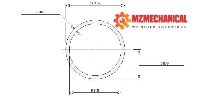 pipe dn90 sch 10 3 1 2 inch