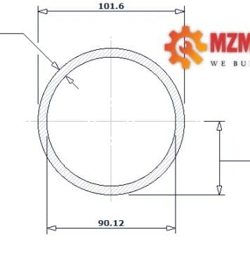 pipe dn90 sch 40s 3 1 2 inch