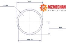 pipe dn900 sch 30 36 inch