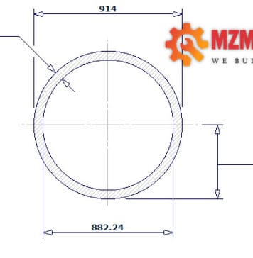 pipe dn900 sch 30 36 inch