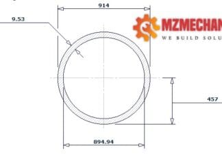 pipe dn900 sch std 36 inch